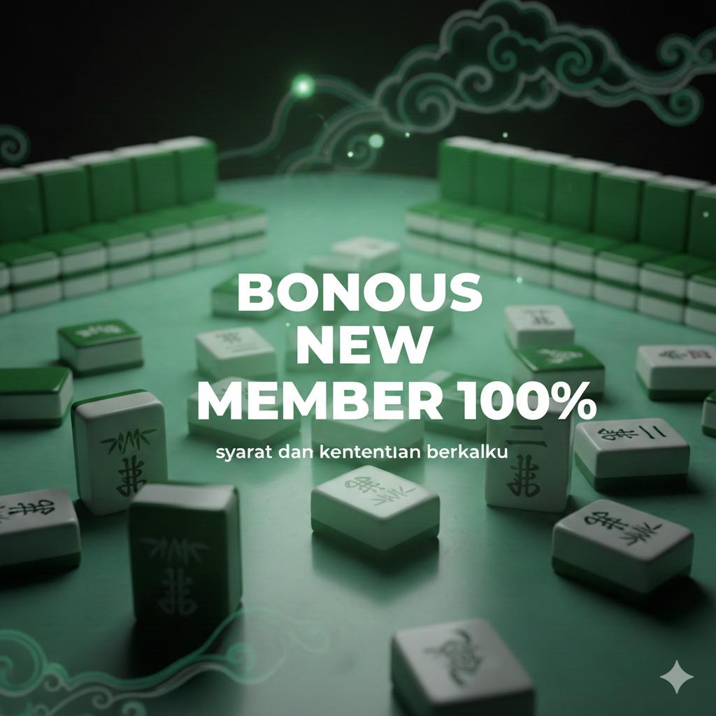 BONUS NEW MEMBER 100%